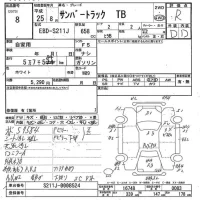 Subaru SAMBAR лот № 8 оценка R  с аукциона в Японии 6