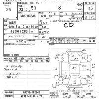 Nissan MOCO лот № 25 оценка 3.5  с аукциона в Японии 2