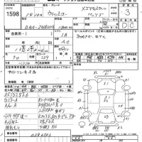 Toyota WISH лот № 1598 оценка 3  с аукциона в Японии 5