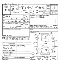 Daihatsu HIJET VAN лот № 1123 оценка R  с аукциона в Японии 7