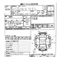 Honda VAMOS лот № 1079 оценка 3  с аукциона в Японии 7