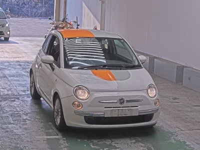 Fiat 500  с аукциона в Японии