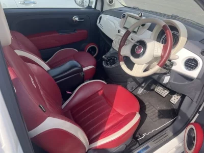 Fiat 500  с аукциона в Японии