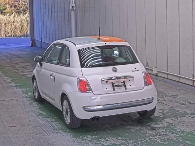 Fiat 500  с аукциона в Японии