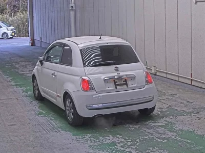 Fiat 500  с аукциона в Японии
