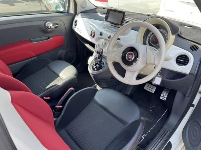 Fiat 500  с аукциона в Японии