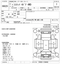 Toyota ESTIMA лот № 6029 оценка 3  с аукциона в Японии 5