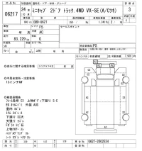 Mitsubishi MINICAB TRUCK лот № 6217 оценка 3  с аукциона в Японии 5