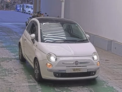 Fiat 500  с аукциона в Японии