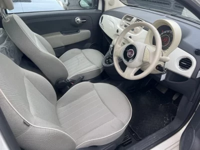 Fiat 500  с аукциона в Японии