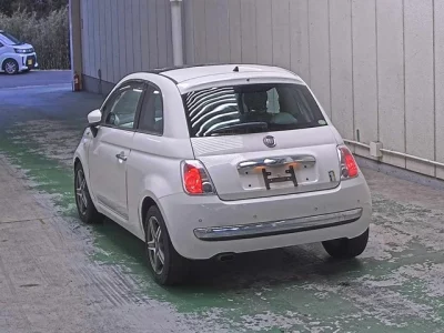 Fiat 500  с аукциона в Японии