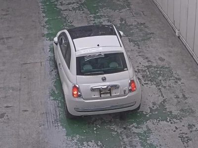 Fiat 500  с аукциона в Японии