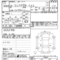 Mazda CX-3 лот № 3093 оценка 3.5  с аукциона в Японии 9