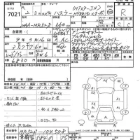 Suzuki HUSTLER лот № 7021 оценка R  с аукциона в Японии 9