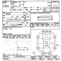 Daihatsu MOVE лот № 5005 оценка 3.5  с аукциона в Японии 9
