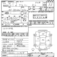 Suzuki JIMNY лот № 5023 оценка 3.5  с аукциона в Японии 9