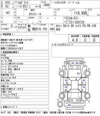 Nissan ELGRAND лот № 7020 оценка 4  с аукциона в Японии 5
