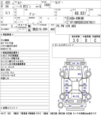 Renault KANGOO лот № 8514 оценка 3  с аукциона в Японии 5