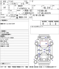 Honda LIFE лот № 3304 оценка R  с аукциона в Японии 5