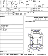 Daihatsu HIJET TRUCK лот № 3085 оценка 3.5  с аукциона в Японии 5