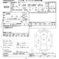 Hino DUTRO лот № 4026 оценка 3.5  с аукциона в Японии 5