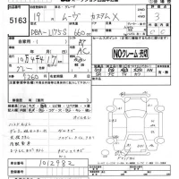 Daihatsu MOVE лот № 5163 оценка 3  с аукциона в Японии 2