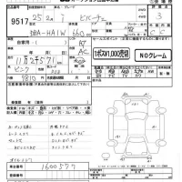 Mitsubishi I лот № 9517 оценка 3  с аукциона в Японии 4