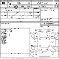 Toyota HARRIER лот № 160 оценка 3  с аукциона в Японии 2
