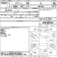 Mitsubishi MIRAGE лот № 74018 оценка RA  с аукциона в Японии 2