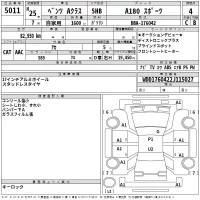 Mercedes-Benz A CLASS лот № 5011 оценка 4  с аукциона в Японии 2
