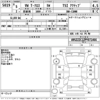 Volkswagen T-CROSS лот № 5019 оценка 4.5  с аукциона в Японии 2