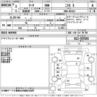 Nissan MARCH лот № 80038 оценка 4  с аукциона в Японии 2