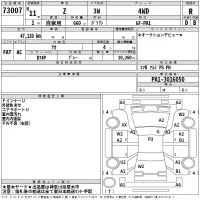 Honda Z лот № 73007 оценка R  с аукциона в Японии 2
