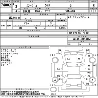 Mitsubishi MIRAGE лот № 74002 оценка R  с аукциона в Японии 2