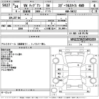 Volkswagen Tiguan лот № 5027 оценка 4  с аукциона в Японии 2