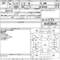Toyota LAND CRUISER PRADO лот № 267 оценка 3.5  с аукциона в Японии 2