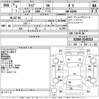 Toyota RAIZE лот № 366 оценка RA  с аукциона в Японии 2