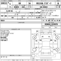 Lexus UX лот № 10032 оценка R  с аукциона в Японии 2
