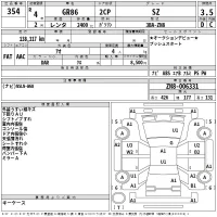 Toyota GT 86 лот № 354 оценка 3.5  с аукциона в Японии 2
