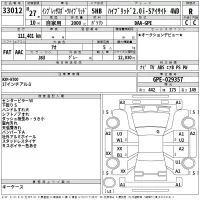 Subaru IMPREZA лот № 33012 оценка R  с аукциона в Японии 2