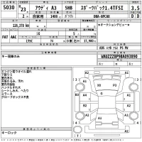Audi A3 лот № 5030 оценка 3.5  с аукциона в Японии 2
