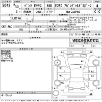 Mercedes-Benz E CLASS лот № 5043 оценка 4  с аукциона в Японии 2