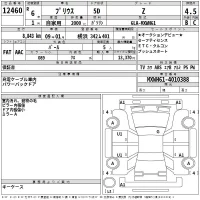 Toyota Prius лот № 12460 оценка 4.5  с аукциона в Японии 2