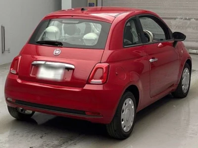 Fiat 500  с аукциона в Японии