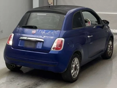 Fiat 500C  с аукциона в Японии