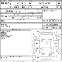 Suzuki IGNIS лот № 32051 оценка RA  с аукциона в Японии 2