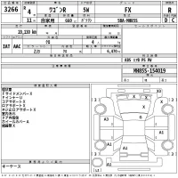 Suzuki WAGON R лот № 3266 оценка R  с аукциона в Японии 2