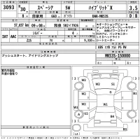 Suzuki SPACIA лот № 3093 оценка 3.5  с аукциона в Японии 2