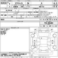 Nissan X-TRAIL лот № 42010 оценка 4.5  с аукциона в Японии 2