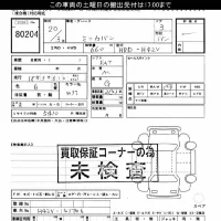 Mitsubishi MINICA лот № 80204 оценка ***  с аукциона в Японии 3